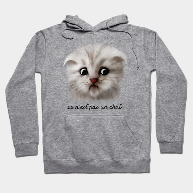 This is not a cat Hoodie by kg07_shirts